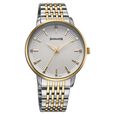 Sonata Eternia Quartz Analog Green Dial Metal Strap Watch For Men