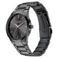 Sonata Poze Quartz Analog Black Round Dial Black Metal Strap Watch For Men - image number 3