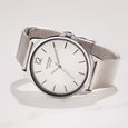 Sonata Poze Quartz Analog Silver Dial Silver Color Stainless Steel Strap Watch For Men - image number 0