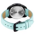 Sonata Unveil Quartz Multifunction Black Dial Leather Strap Watch for Women - image number 3
