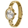 Sonata Festive Quartz Analog Silver Dial Gold Metal Strap Watch For Women - image number 2
