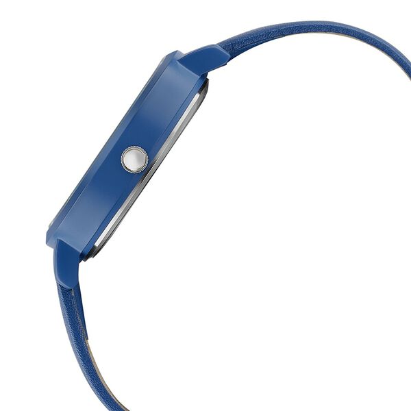 Sonata Poze Quartz Analog Blue Dial Leather Strap Watch for Women - image number 4