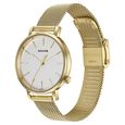 Sonata Elegent Essentials Quartz Analog White Dial Stainless Steel Strap Watch For Women - image number 2