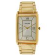 Sonata Quartz Analog Champagne Dial Stainless Steel Strap Watch for Men