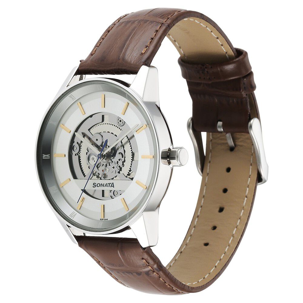 Sonata deals automatic watch