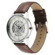 Sonata Unveil Quartz Analog Silver Dial Leather Strap Watch for Men - image number 1