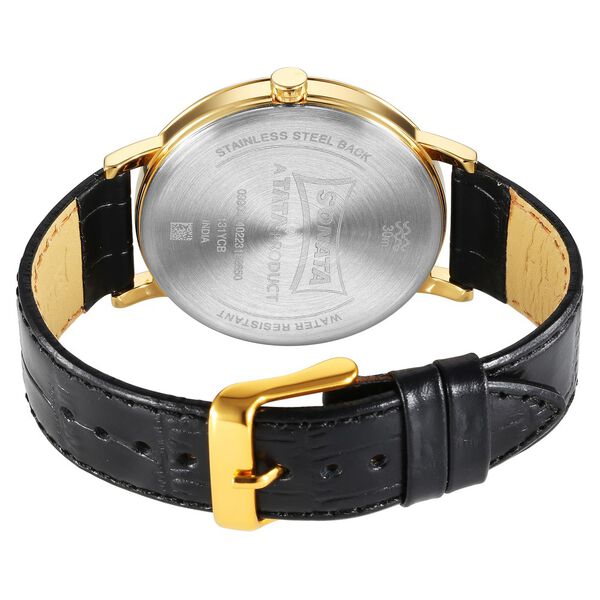 Sonata Utsav Quartz Analog Silver Dial Watch for Men - image number 3