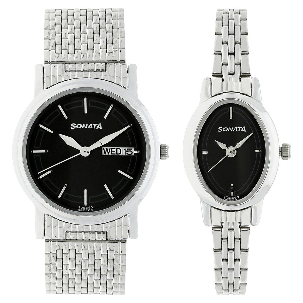 Sonata pair watches for couples hotsell
