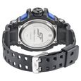 SF Quartz Analog Digital Black Dial PU Strap Watch for Men - image number 3