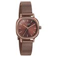 Sonata Poze Quartz Analog Brown Dial Mesh Strap Watch for Women - image number 2