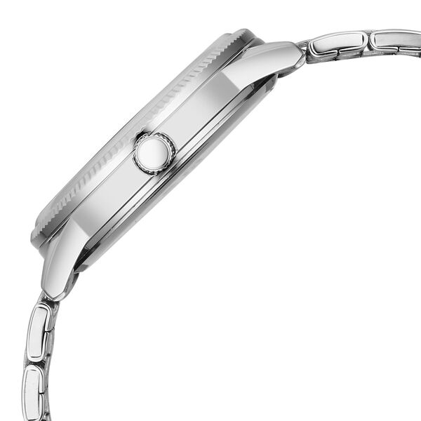 Sonata Poze Quartz Analog Tiffany Blue Dial Silver Coloure Stainless Steel Strap Watch For Men - image number 5