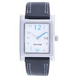 Sonata Quartz Analog with Date White Dial Leather Strap Watch for Men