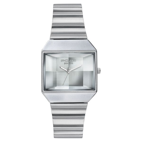 Poze By Sonata Quartz Analog Silver Dial Silver Stainless Steel Strap Watch - image number 1
