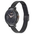 Poze by Sonata Quartz Analog Black Dial Stainless Steel Strap Watch for Women - image number 2