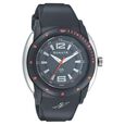 Sonata Quartz Analog Black Dial Strap Watch for Men - image number 0