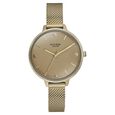 Sonata Poze Quartz Analog Golden Dial Mesh Strap Watch for Women - image number 1