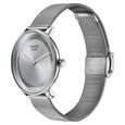 Sonata Sleek Quartz Analog Grey Dial Silver Stainless Steel Strap Watch for Women - image number 2