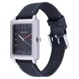 Sonata Quartz Analog Black Dial Leather Strap Watch for Men - image number 1