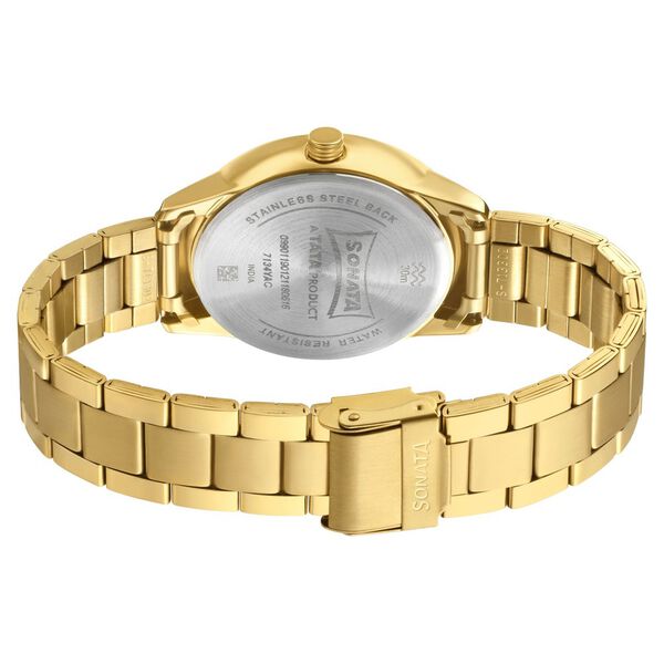 Sonata Quartz Analog with Date Stainless Steel Strap Watch for Men - image number 3