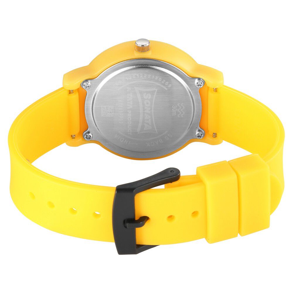 Sonata yellow watch sales