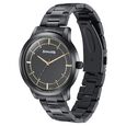 Sonata Quartz Analog Black Dial Black Stainless Steel Strap Watch For Men - image number 3