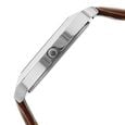 Sonata Quartz Analog Black Dial Leather Strap Watch for Men - image number 2