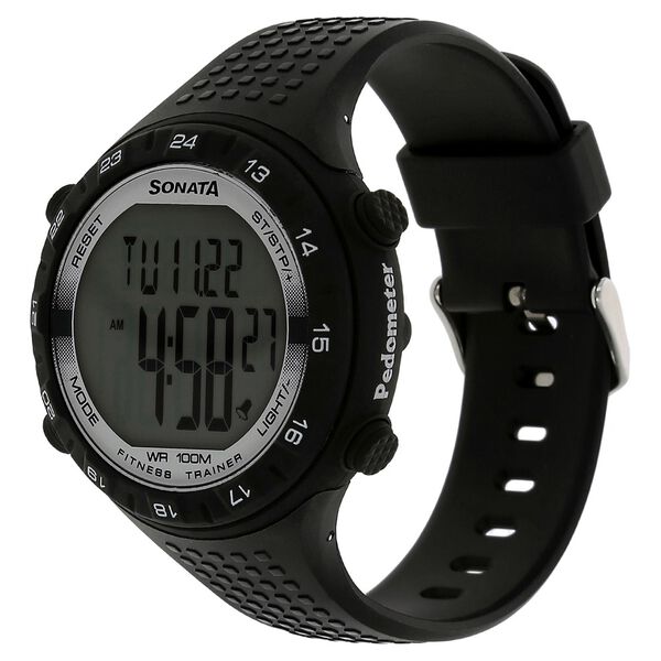 SF Digital Dial Plastic Strap Watch for Men - image number 1