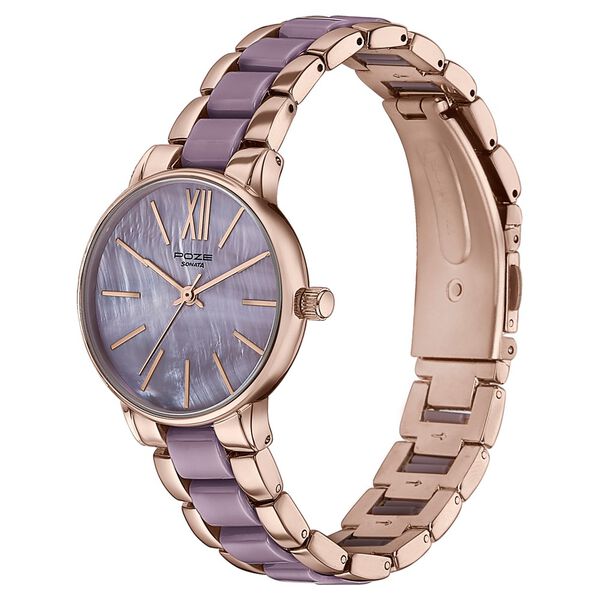 Sonata Poze Quartz Analog Pink Dial Metal Strap Watch For Women - image number 3