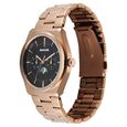 Sonata Festive Quartz Analog Black Dial Metal Strap Watch For Men - image number 2