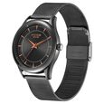 Poze by Sonata Quartz Analog Grey Dial Stainless Steel Strap Watch for Men - image number 2