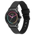 Sonata Splash Black Dial Women Watch With Plastic Strap - image number 1