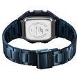 Sonata Hexa Digital Black Dial Blue Color Stainless Steel Strap Watch For Unisex - image number 3
