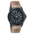 Poze Poze Quartz Analog Black Dial Grey Silicone Strap Watch For Men - image number 2