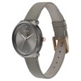 Poze by Sonata Quartz Analog Grey Dial Leather Strap Watch for Women - image number 2
