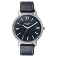 Sonata Poze Quartz Analog Black Dial Leather Strap Watch for Men - image number 1