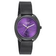 Sonata Poze Quartz Analog Purple Dial Metal Strap Watch for Women - image number 0