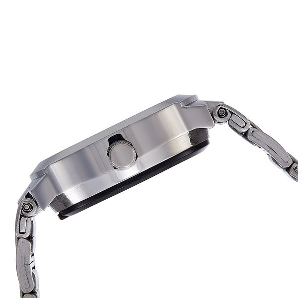 Sonata Act Safety Watch White Dial Women Watch With Stainless Steel Strap - image number 1