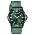 Sonata Poze Quartz Analog Green Dial Green Silicone Strap Watch For Men - image number 2