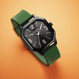Sonata Poze Quartz Analog Grey Dial Silicone Strap Watch for Men