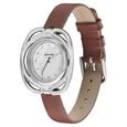 Sonata Quartz Analog White Dial Leather Strap Watch for Women - image number 1