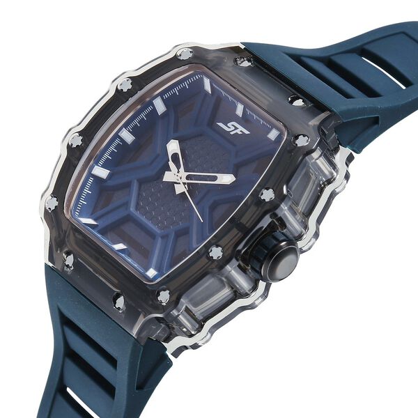SF Maiden Voyage Sport Watch Blue Dial And Strap Tonneau Shaped Case - image number 2
