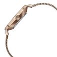 Sonata Quartz Analog White Round Dial Rose Gold Stainless Steel Strap Watch For Women - image number 4