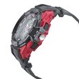 SF Quartz Analog Digital Black Dial PU Strap Watch for Men - image number 2