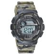 SF Digital Dial PU Strap Watch For Men