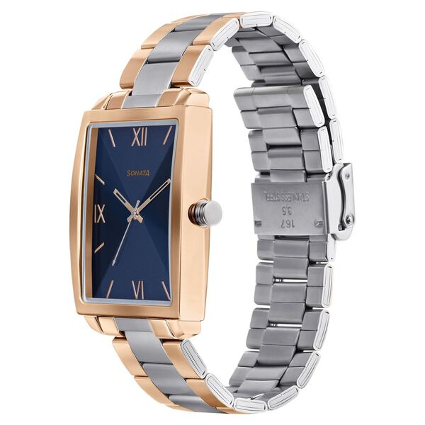 Sonata Quartz Analog Stainless Steel Strap Watch for Men - image number 1