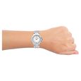 Sonata Act Safety Watch White Dial Women Watch With Stainless Steel Strap - image number 4