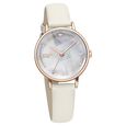 Poze by Sonata Quartz Analog Silver Dial PU Leather Strap Watch for Women - image number 1