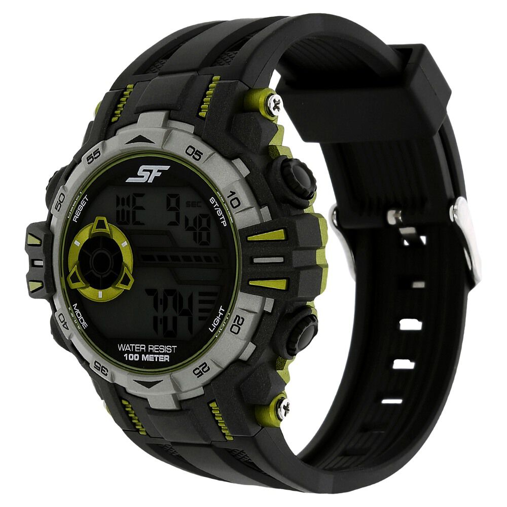 Buy Online SF Digital Dial Plastic Strap Watch for Men 77069pp02j p Sonata