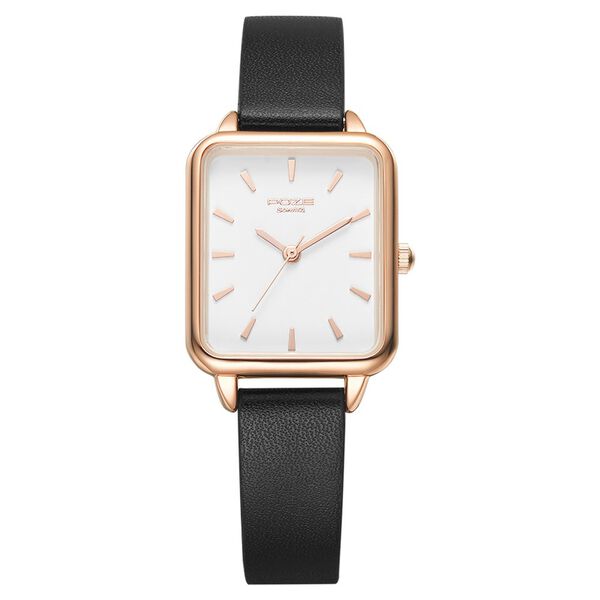 Poze by Sonata Quartz Analog White Dial PU Leather Strap Watch for Women - image number 0