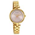 Sonata Gold Edit Pink Dial Women Watch With Leather Strap